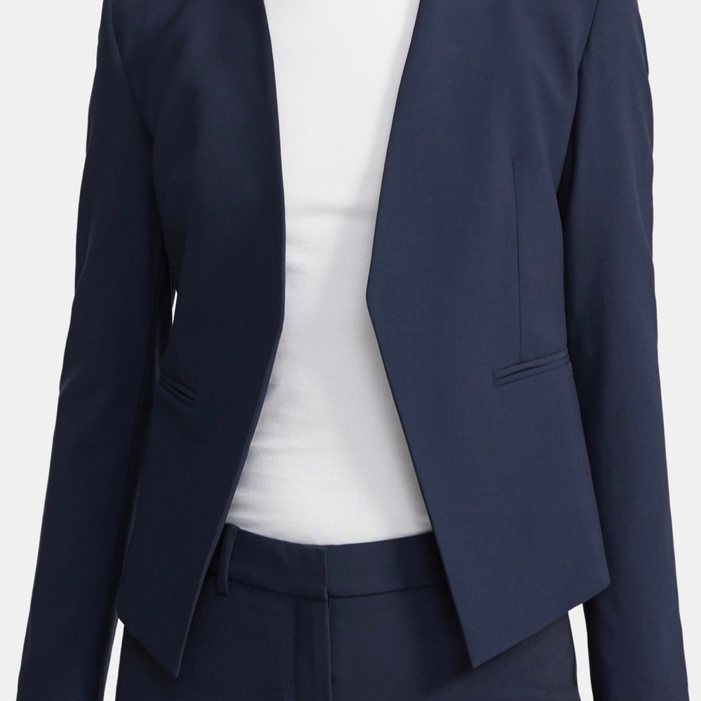 Blue Navy Theory Lanai Edition Jacket stretch wool style